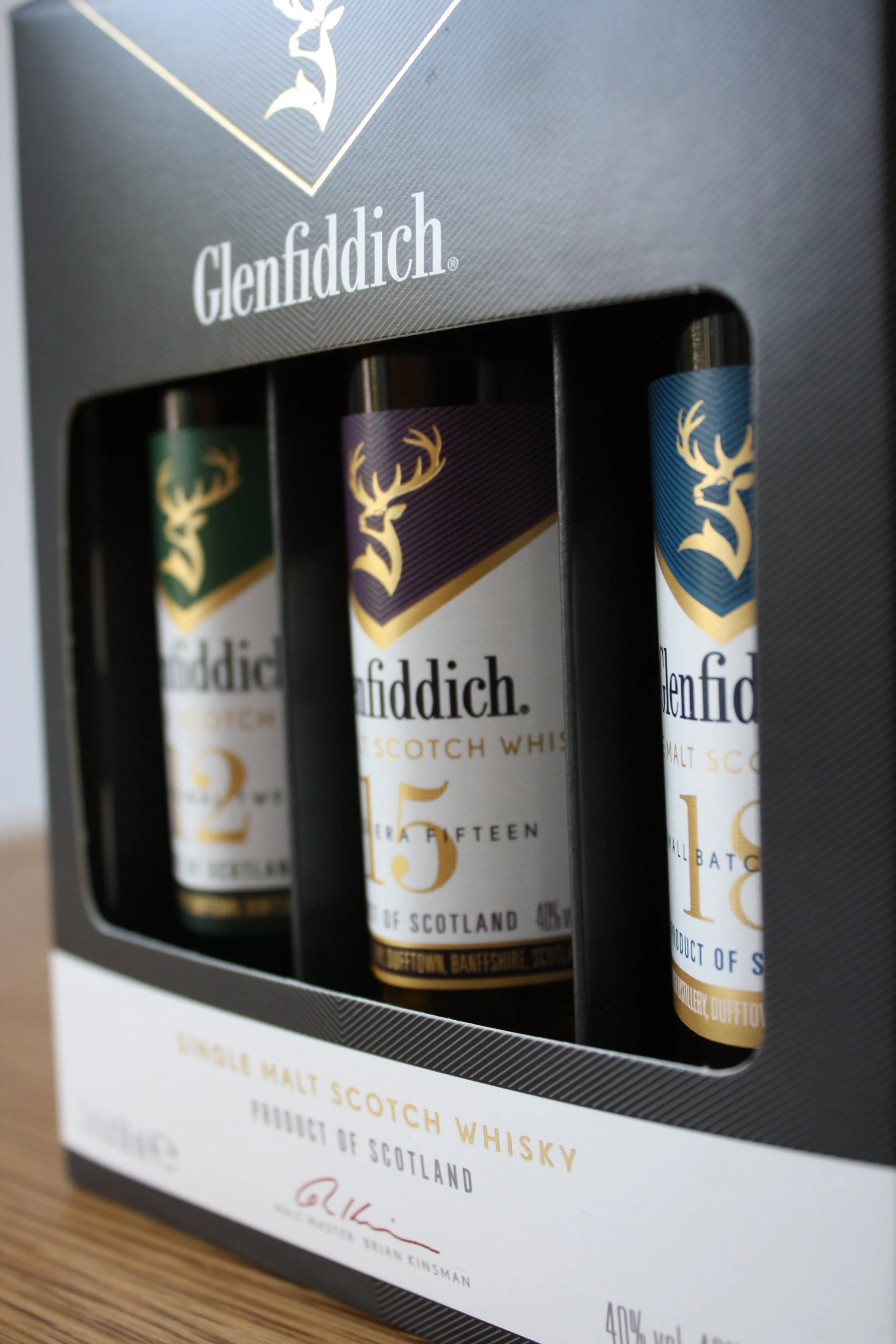 Glenfiddich 12yo, 15yo & 18yo — Dramface